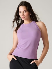 Athleta Pink Renew Seamless Racerback Tank Top - Image 1 of 5