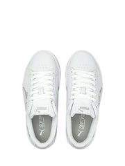 Puma White Jada Youth Trainers - Image 5 of 6