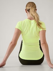 Athleta Green Momentum Seamless Tee - Image 2 of 7