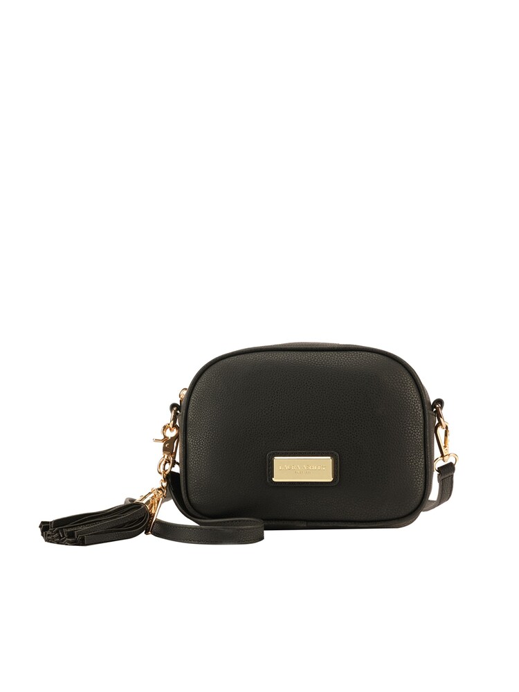 Laura Ashley Black Medium Camera Bag With Tassel - Image 2 of 5