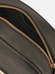 Laura Ashley Black Medium Camera Bag With Tassel - Image 3 of 5