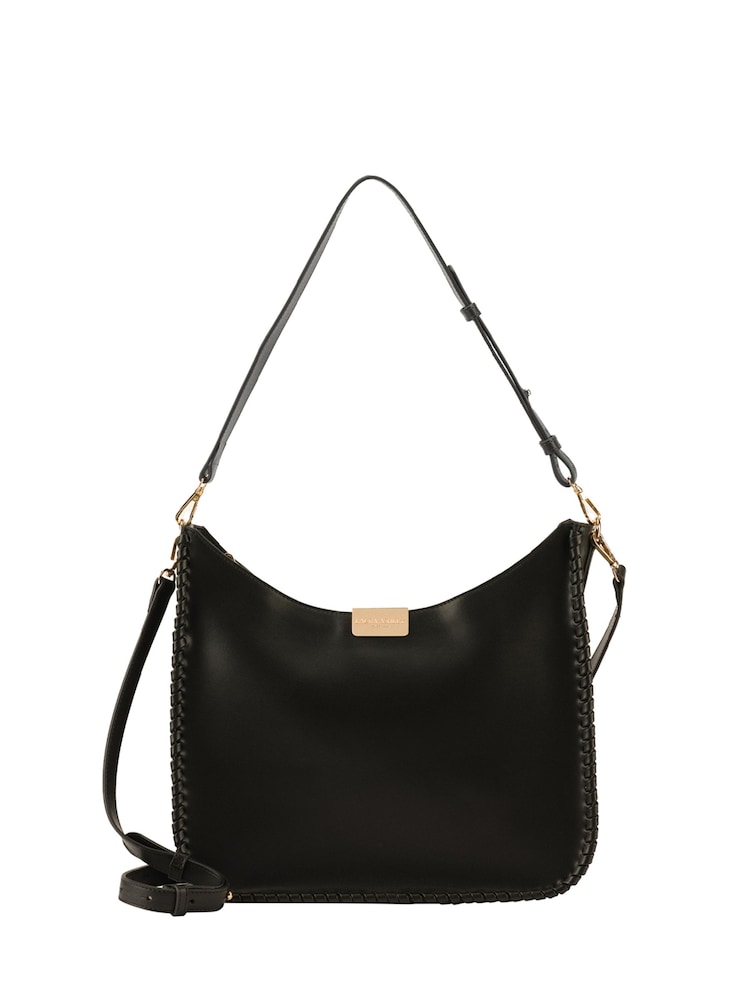 Laura Ashley Black Medium Shoulder Bag - Image 2 of 5