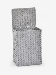Grey Hepworth Wicker Hamper Laundry - Image 3 of 4