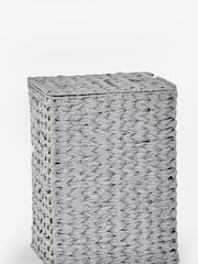 Grey Hepworth Wicker Hamper Laundry - Image 4 of 4