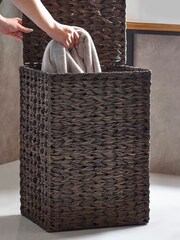 Natural Hepworth Wicker Hamper Laundry - Image 2 of 4