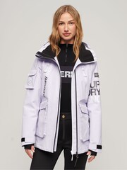 Superdry Purple Ultimate Rescue Ski Jacket - Image 1 of 5