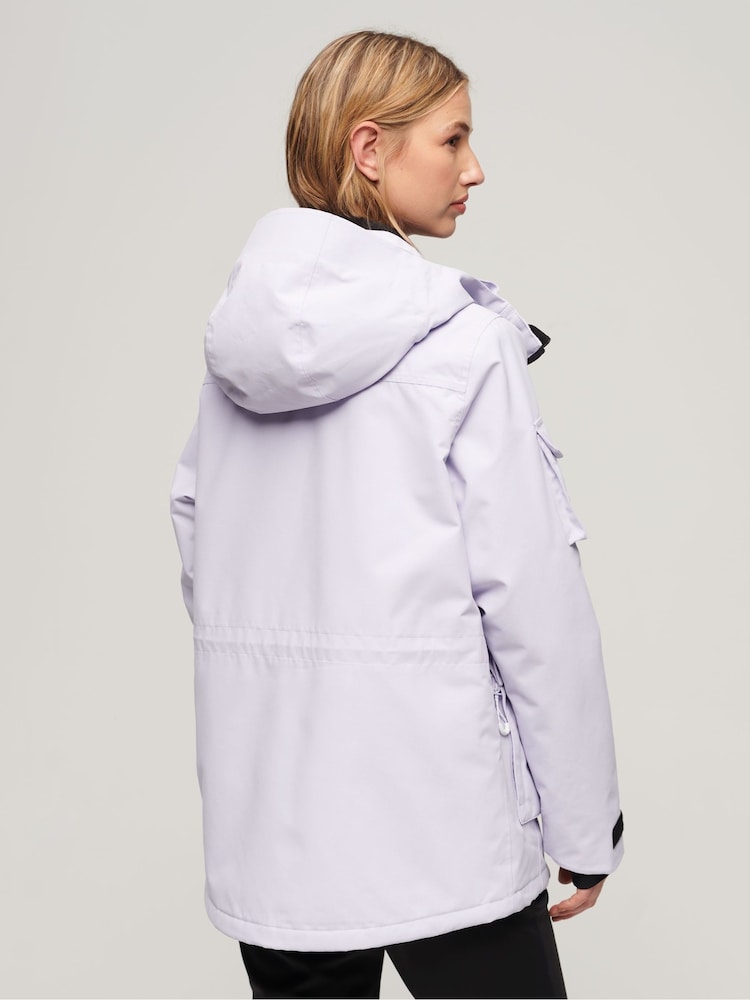 Superdry Purple Ultimate Rescue Ski Jacket - Image 2 of 5