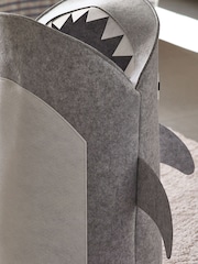 Shark Grey Felt Character Bag Laundry Basket - Image 2 of 6
