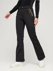 Superdry Black Ski Softshell Slim Trousers - Image 1 of 3