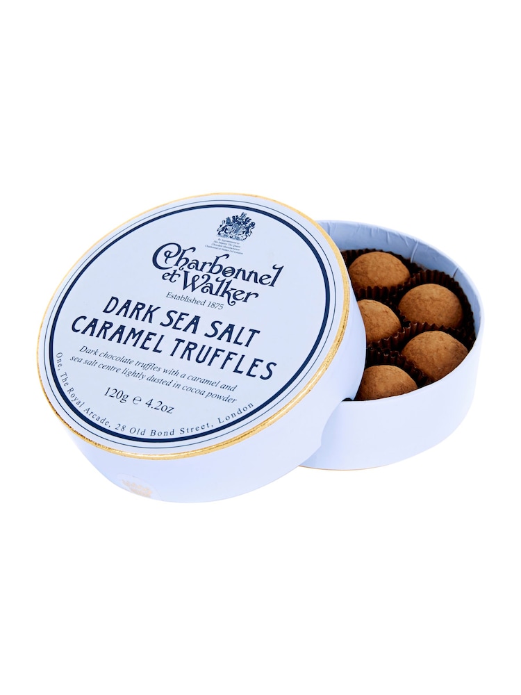 Charbonnel et Walker 120g Dark Sea Salt Caramel Chocolate Truffles - Image 1 of 1