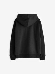 Abercrombie & Fitch Essential Full-Zip Black Hoodie - Image 3 of 5