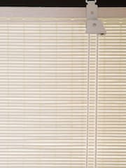 White Ready Made Bamboo Roller Blind - Image 5 of 6