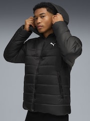 Puma Black Essentials Hooded Padded Jacket - Image 1 of 7