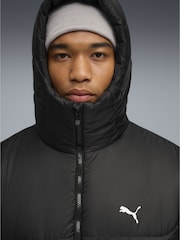 Puma Black Essentials Hooded Padded Jacket - Image 2 of 7