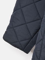 Joules Kids' Mayberry Navy Blue Quilted Jacket - Image 4 of 4