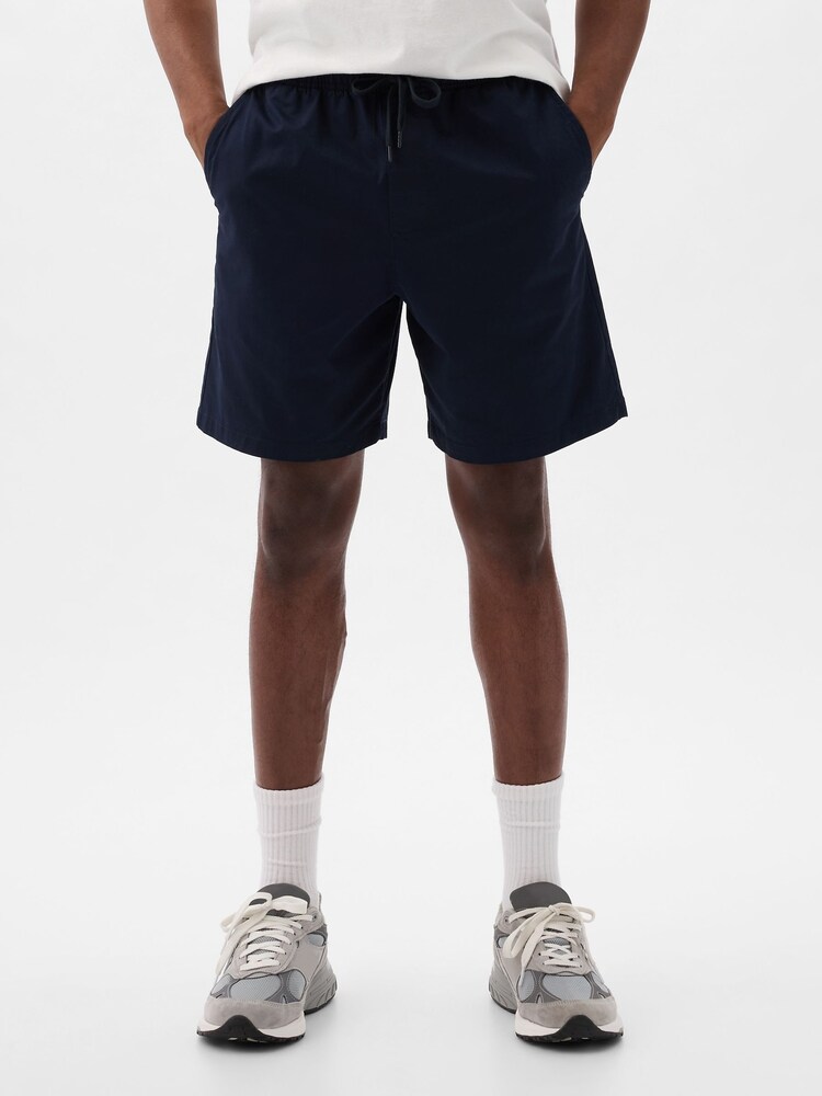 Gap Navy Blue Short Length 4' Chino Shorts - Image 1 of 5 Gap Navy Blue Short Length 4' Chino Shorts - Image 1 of 5