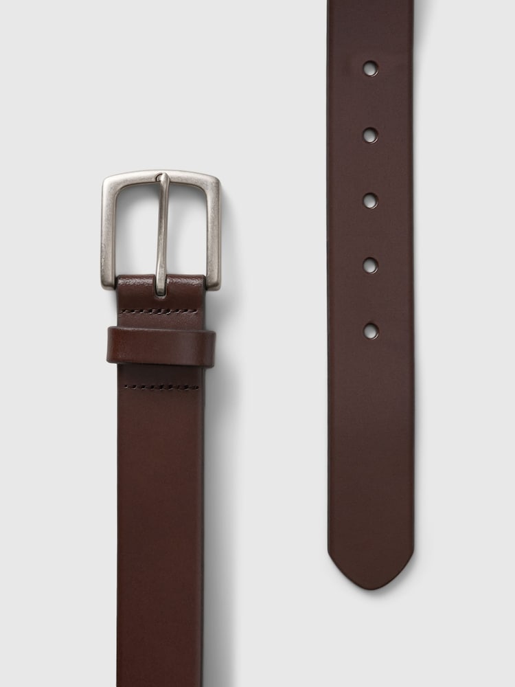 Gap Brown Leather Belt - Image 3 of 3