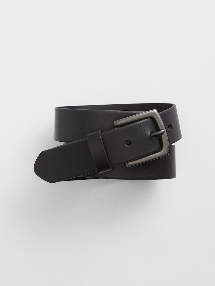 Gap Black Leather Belt - Image 1 of 4