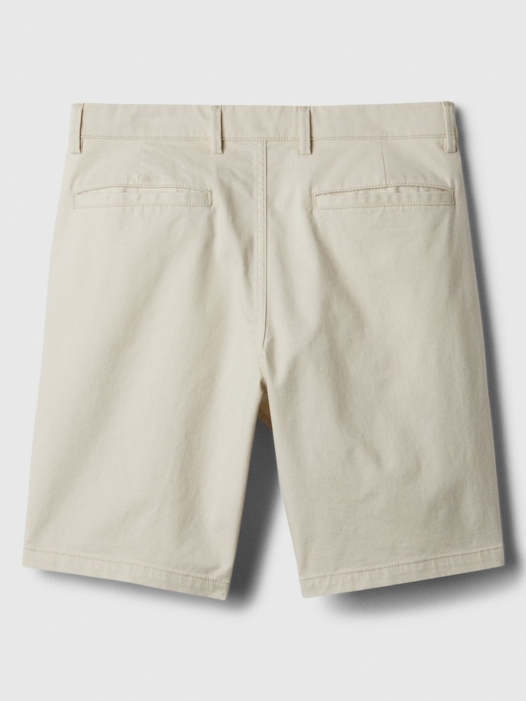 Gap Cream Long Length 9' Chino Shorts - Image 4 of 4