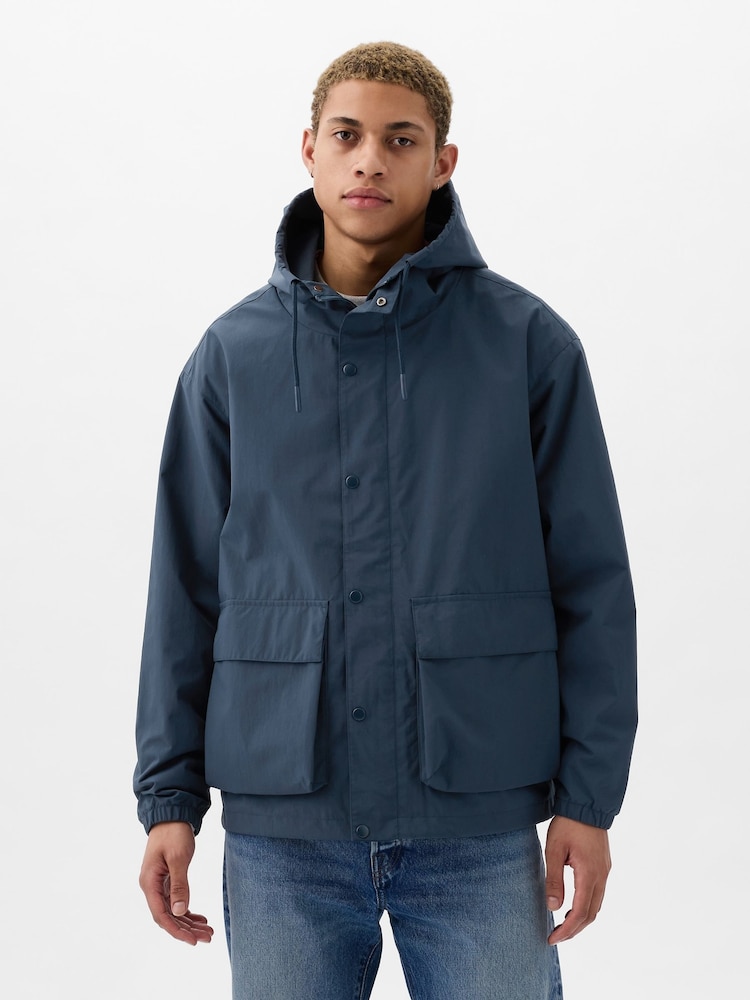Gap Blue Anorak Jacket - Image 1 of 5