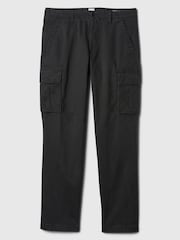 Schwarz - Gap Cargo hosen mit Straight Fit - Bild 5 von 5