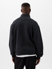 Gap Black Heavyweight  Arch Logo Pullover - Image 2 of 4