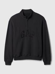 Gap Black Heavyweight  Arch Logo Pullover - Image 4 of 4