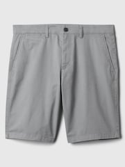Gap Grey Long Length 9' Chino Shorts - Image 3 of 4