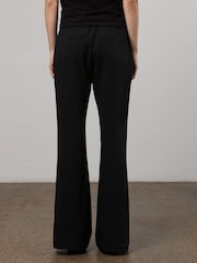 Religion Black Pinstriped Eide Leg Sharp Trousers - Image 6 of 8