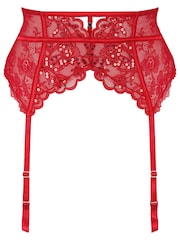 Ann Summers Red The Icon Sequin Waspie Suspender - Image 6 of 6