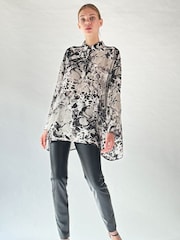 Religion Natural Oversized Constellation Tunic Top - Image 2 of 6