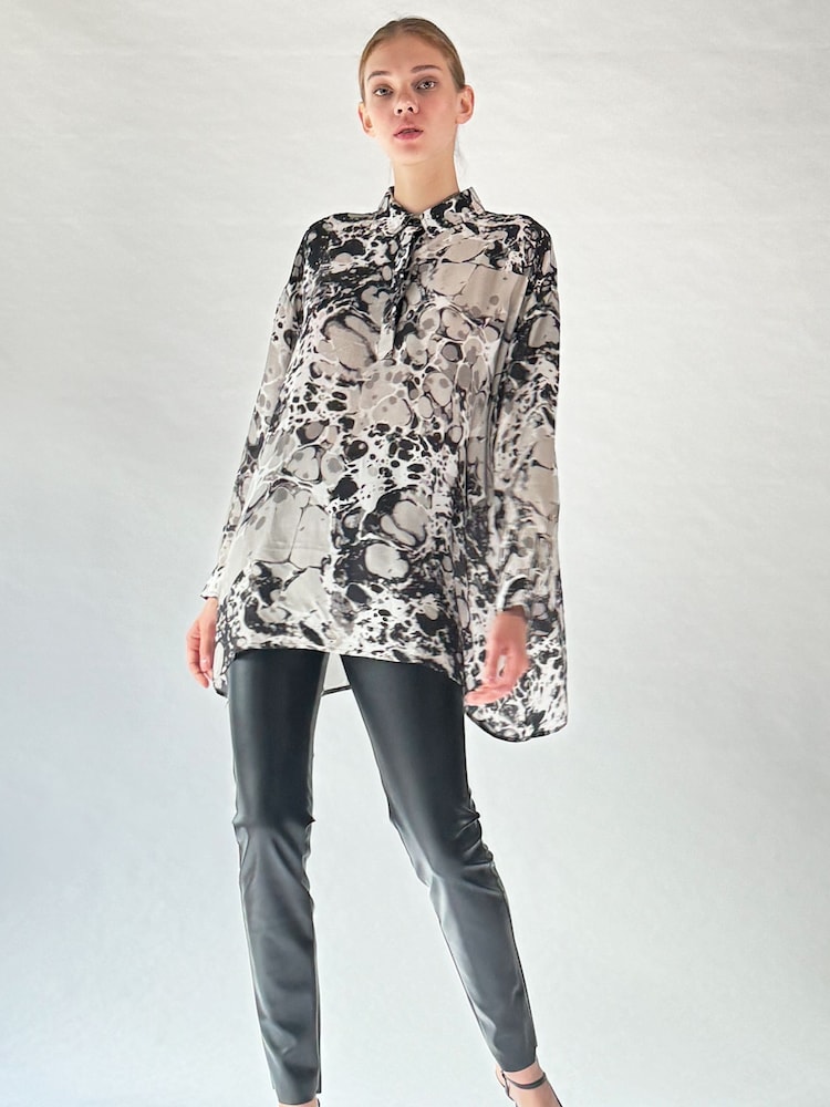 Religion Natural Oversized Constellation Tunic Top - Image 2 of 6