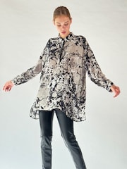 Religion Natural Oversized Constellation Tunic Top - Image 6 of 6
