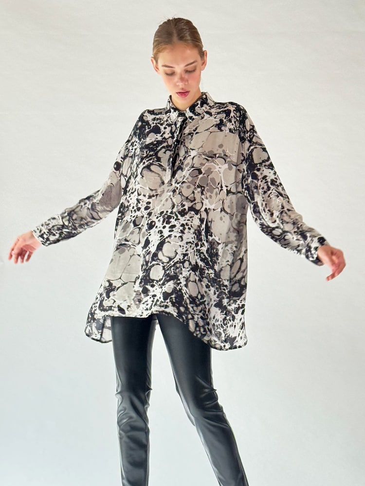 Religion Natural Oversized Constellation Tunic Top - Image 6 of 6