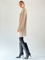 Religion Nude Oversized Lux Knitted Tunic Dress With High Neck - Image 7 of 7