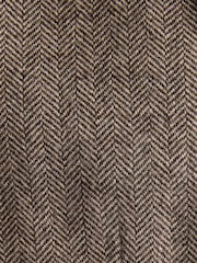 Taupe Regular Fit Wool Rich Herringbone Blazer - Image 9 of 9