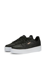 Puma Black Womens Carina Street Trainers - Image 1 of 6