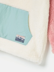 Joules Детский искусственный мех флис Always Cosy Quarter Zip - Изображение 2 из 4