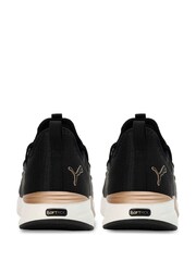 Puma Black Womens Soft Ride Sophia 2 Running Shoes - Image 3 of 6