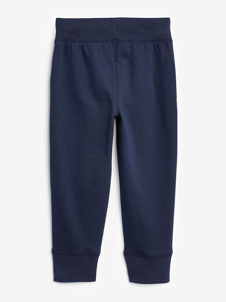 Donkerblauw - Gap vintage joggingbroek met fleece voering en logo (4-13 jr) - Image 7 of 8