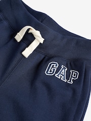 Gap Navy Blue Vintage Logo Fleece-Lined Joggers (4-13yrs) - Image 8 of 8