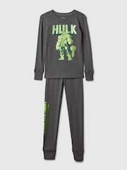 Gap Marvel Hulk Organic Cotton Long Sleeve Pyjama Set (4-13yrs) - Bild 1 von 1