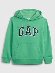 Grün - Gap Kapuzensweatshirt mit Logo (4 bis 13 Jahre) - Bild 1 von 1