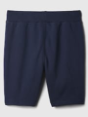 Gap Navy Blue Pull On Logo Jogger Shorts (4-13yrs) - Image 2 of 4