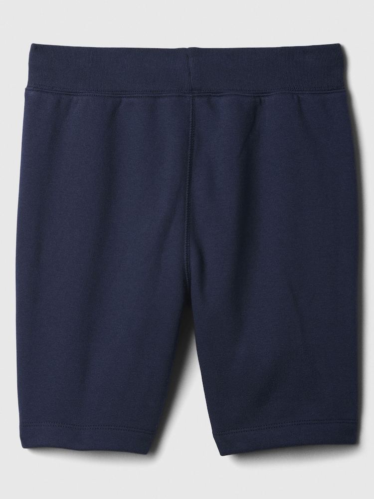 Gap Navy Blue Pull On Logo Jogger Shorts (4-13yrs) - Image 2 of 4