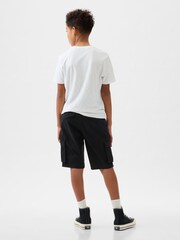 Gap Black Cargo Shorts (5-13yrs) - Image 2 of 5