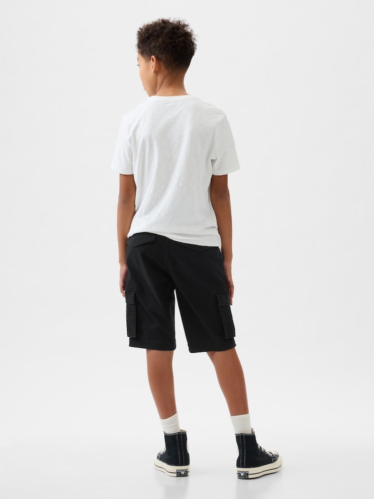 Gap Black Cargo Shorts (5-13yrs) - Image 2 of 5