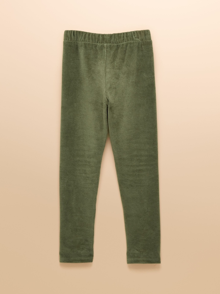 Verde kaki - Joules Giddy Up Stretch Material reiat Colanți - Image 5 of 8