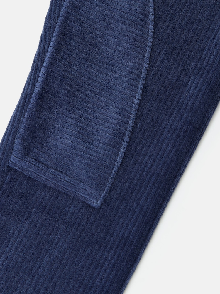 Joules Girls' Giddy Up Navy Blue Stretch Cord Legging - Image 2 of 4