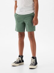 Gap Green Cotton Twill Easy Pull On Short (4-13yrs) - Image 1 of 5